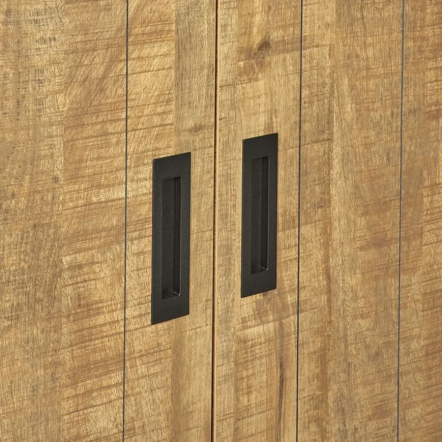 Wandkast Tilburg Naturel - 82x200x45 cm