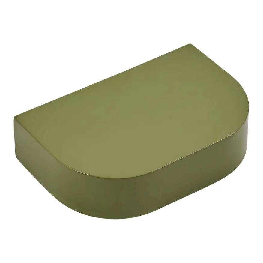 Wandplank Disk Groen - 30x20 cm