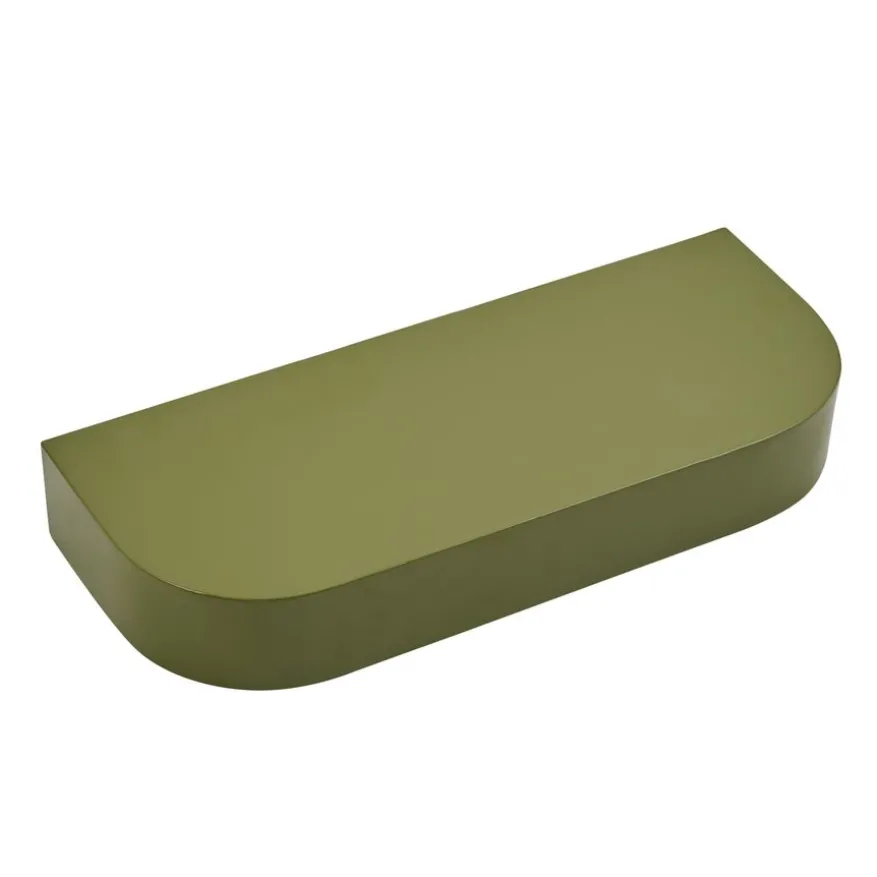 Wandplank Disk Groen - 50x20 cm