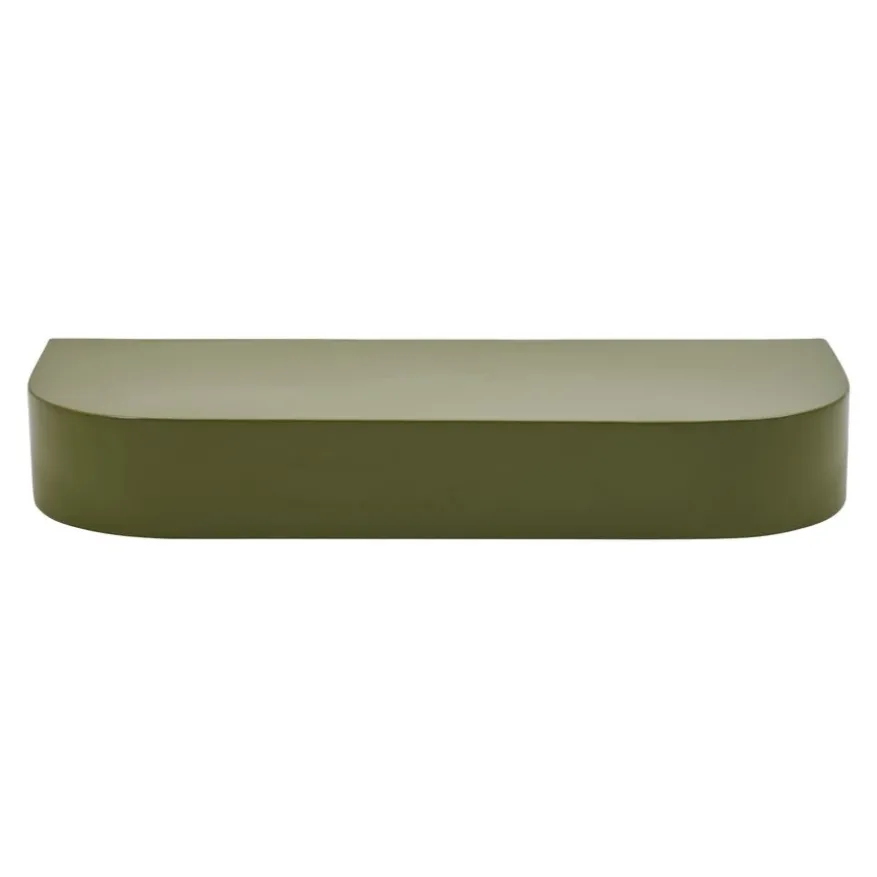 Wandplank Disk Groen - 50x20 cm