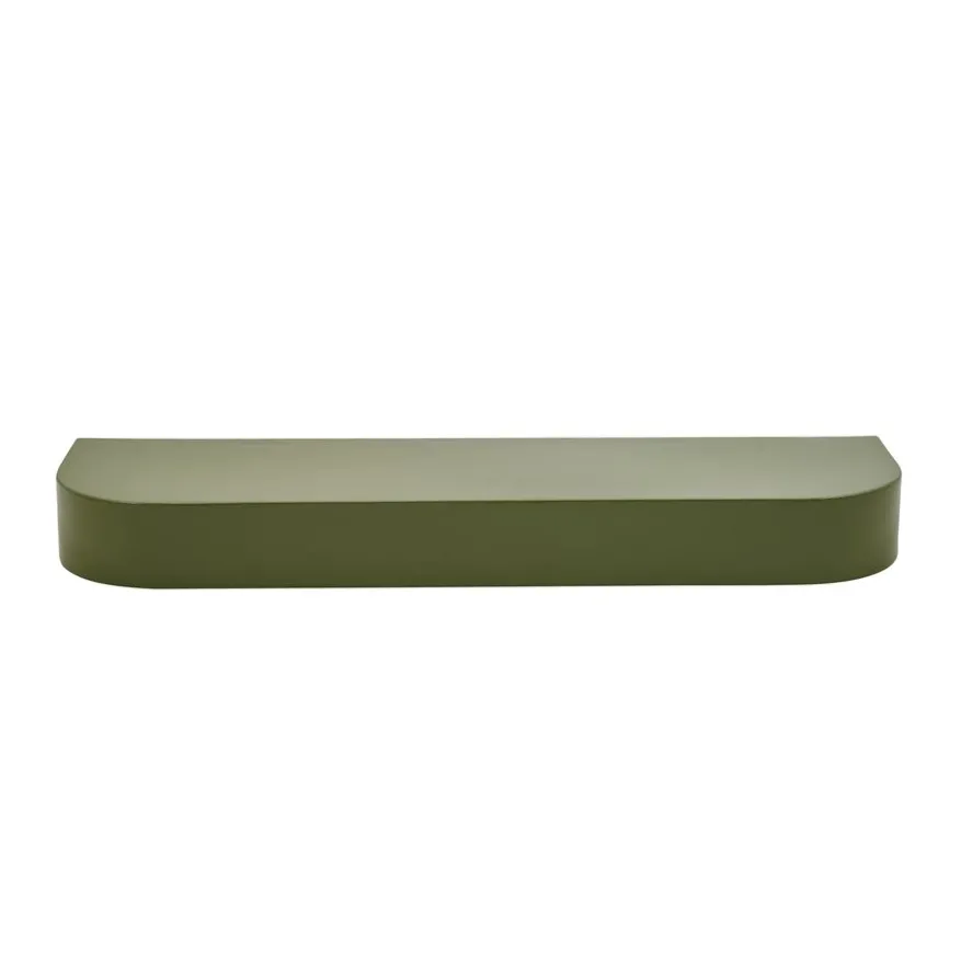 Wandplank Disk Groen - 70x20 cm