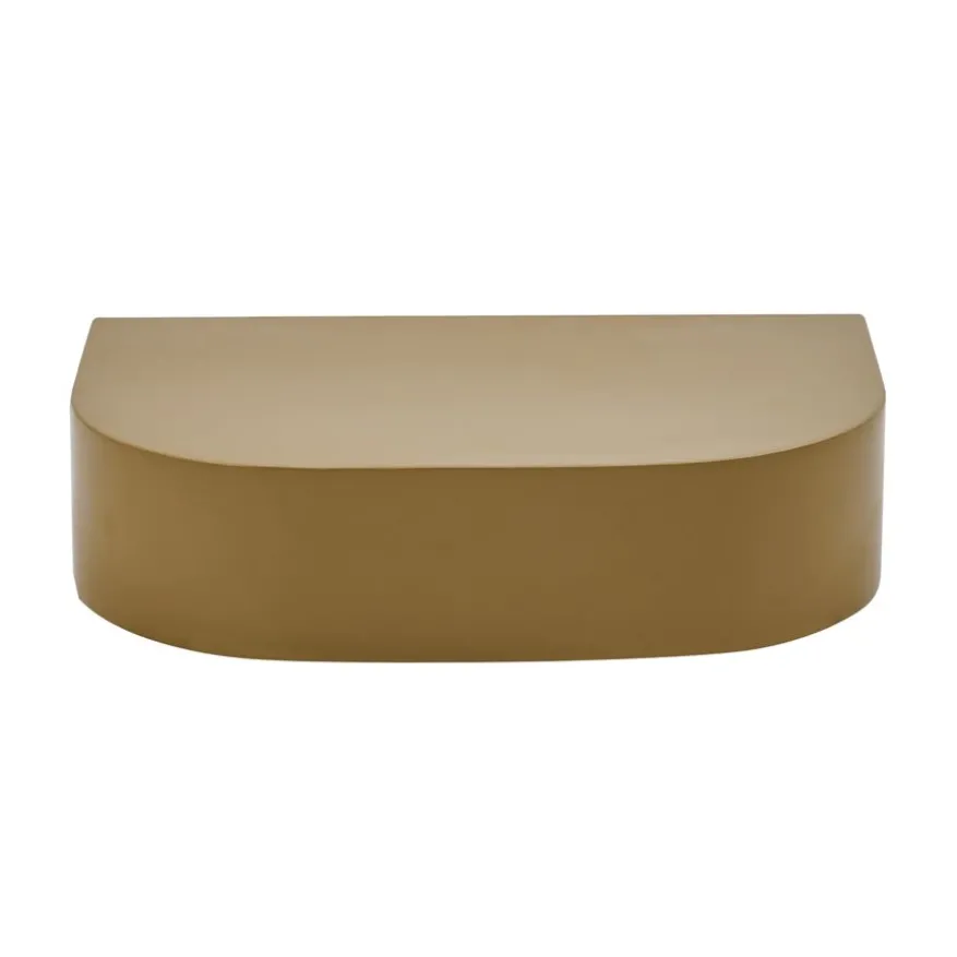 Wandplank Disk Mosterd - 30x20 cm