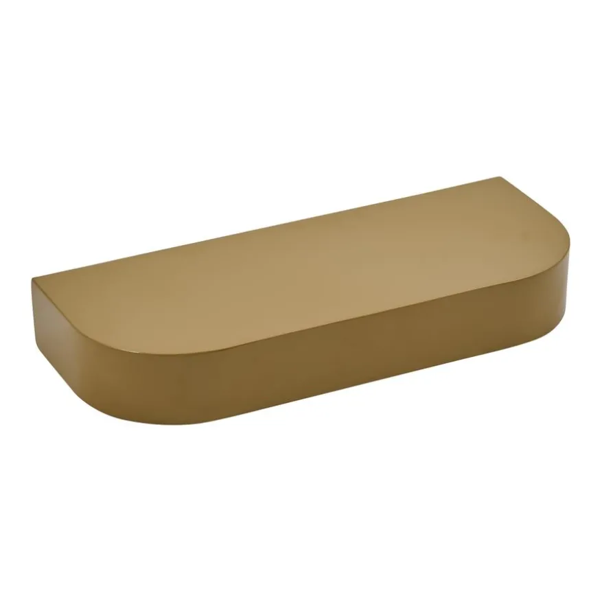 Wandplank Disk Mosterd - 50x20 cm