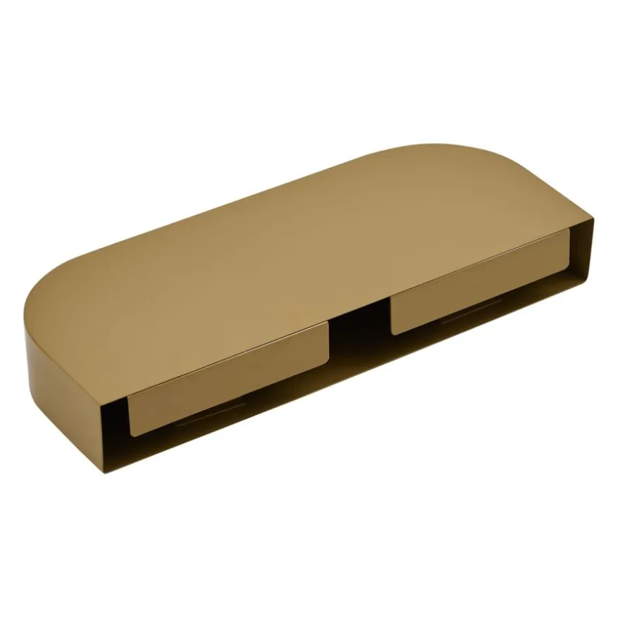 Wandplank Disk Mosterd - 50x20 cm