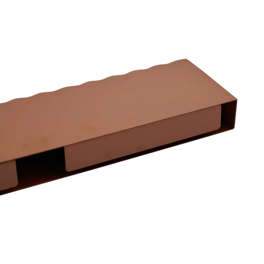 Wandplank Weaves Bruin - 60x15 cm