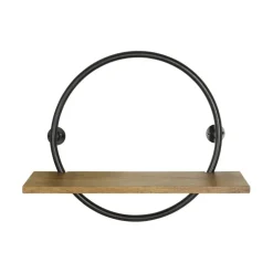 Wandrek Aurano Mango / Zwart - Ø 45 cm
