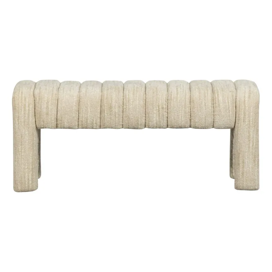 WOOOD Bank Frex Beige - 110x43 cm