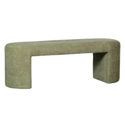 WOOOD Bank Jacob Olijfgroen - 130x46 cm