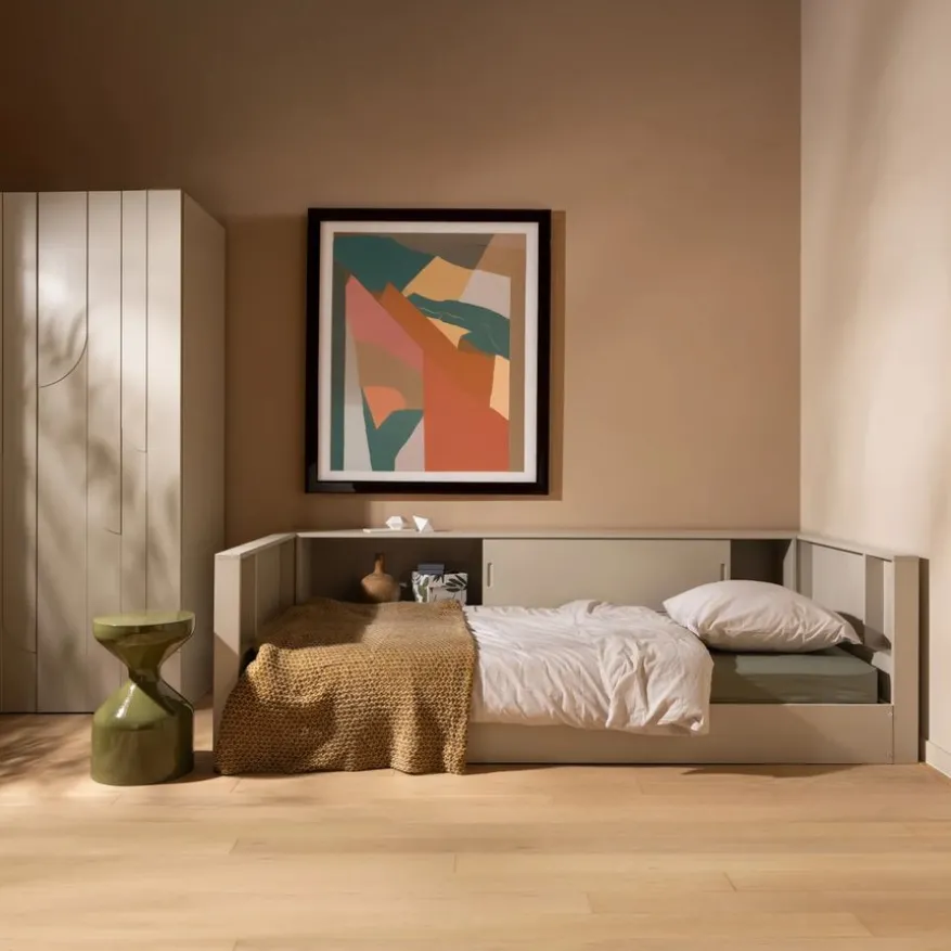 WOOOD Bedbank Carter Dust - 90x200 cm