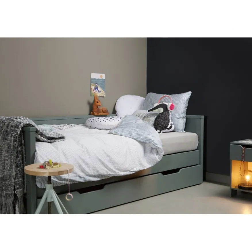 WOOOD Bedlade Nikki Groen - 198x20x94 cm