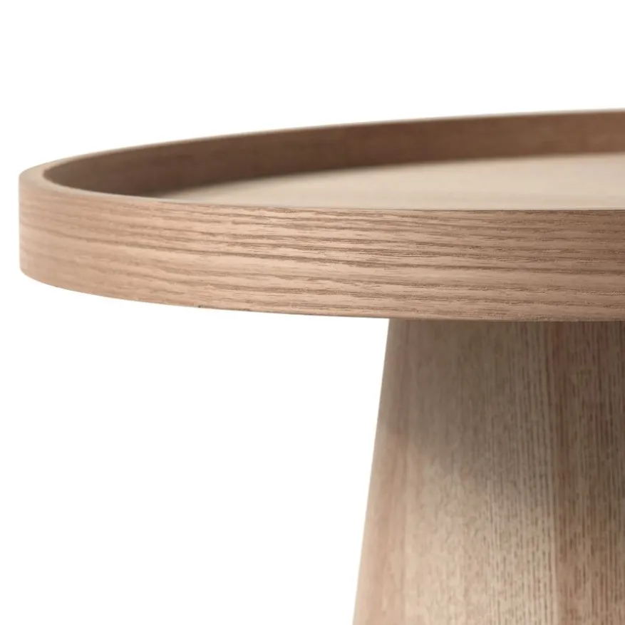 WOOOD Bijzettafel Maud Naturel - Ø 45 cm