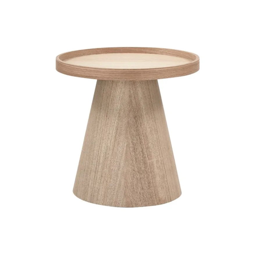 WOOOD Bijzettafel Maud Naturel - Ø 39 cm