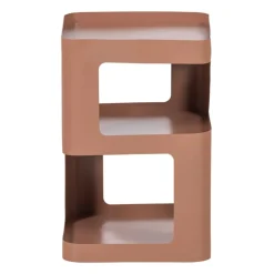 WOOOD Bijzettafel Riv Zalmroze - 35x35 cm