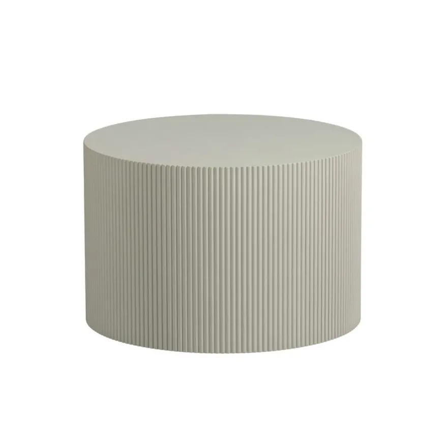 WOOOD Bijzettafel Sanne Beige - Ø 60 cm