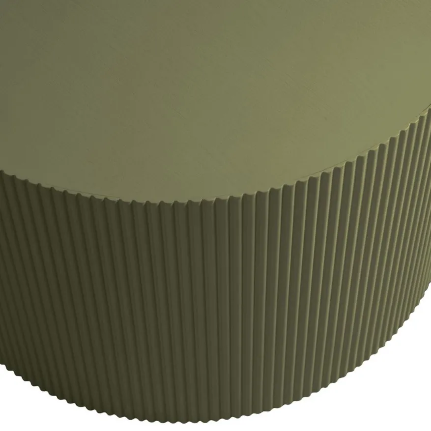 WOOOD Bijzettafel Sanne Groen - Ø 60 cm