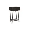 WOOOD Bijzettafel Skybox Zwart - 40x30 cm