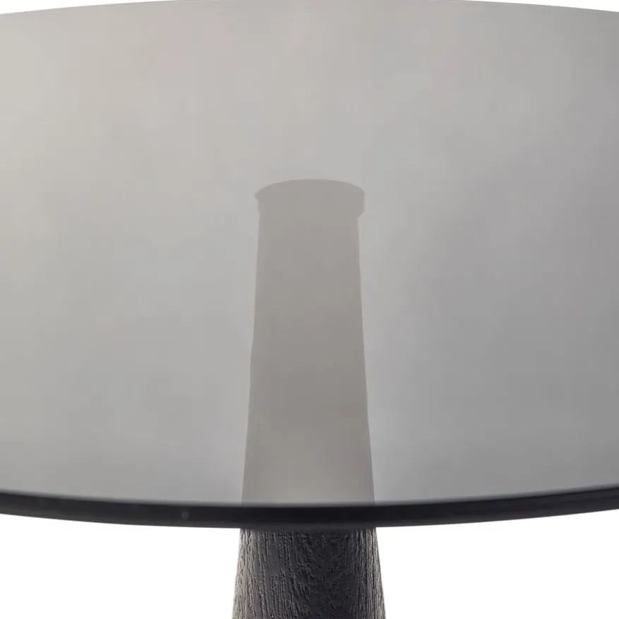 WOOOD Bijzettafel Soya Zwart - Ø 60 cm