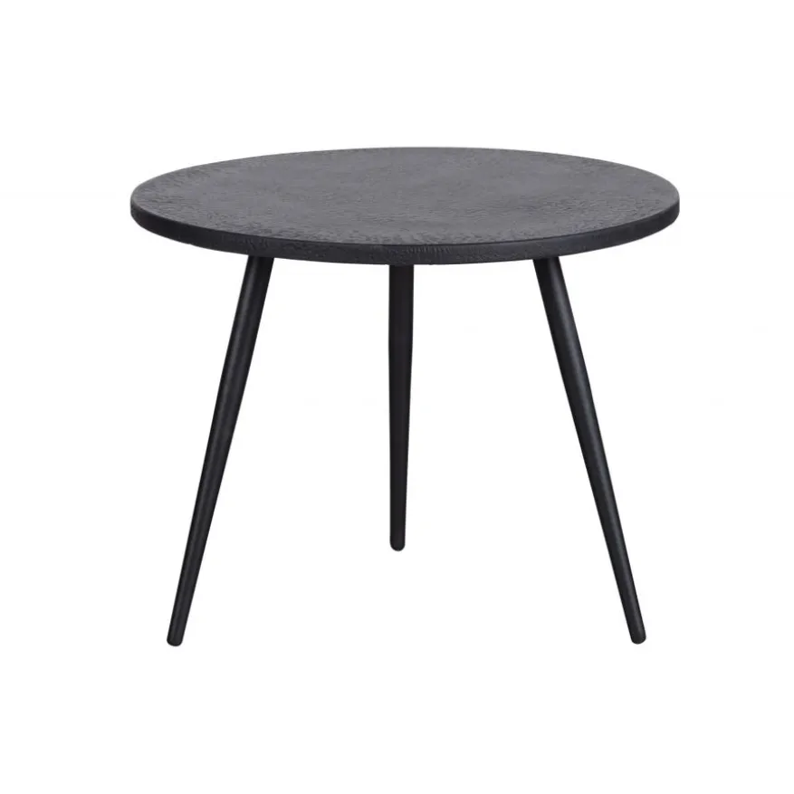 WOOOD Bijzettafel Suze Zwart - set 2 stuks