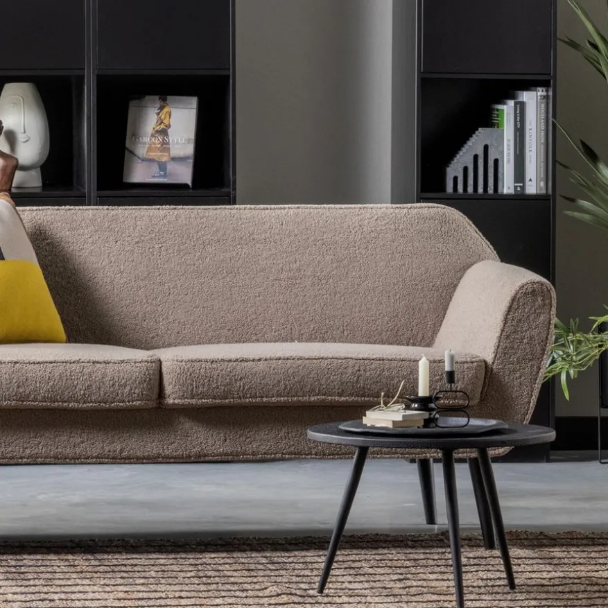 WOOOD Bijzettafel Suze Zwart - set 2 stuks
