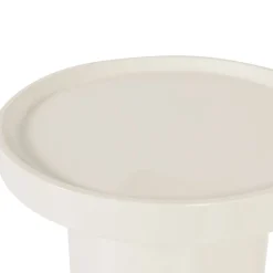 WOOOD Bijzettafel Veluna Zand - Ø 40 cm