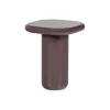 WOOOD Bijzettafel Zava Donkerbruin - Ø 50 cm