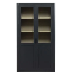 WOOOD Buffetkast Gunnar Zwart - 120x217x48 cm