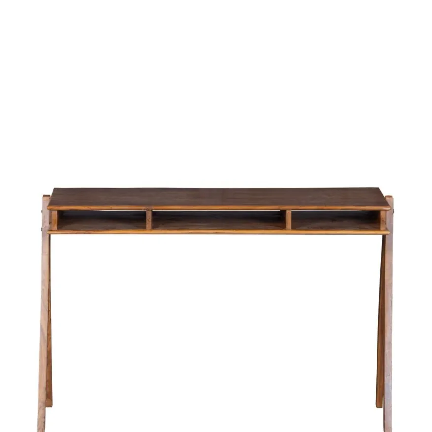 WOOOD Bureau Compartment Bruin - 120x78x50 cm