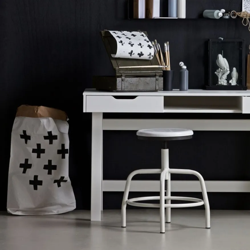 WOOOD Bureau Nikki Wit - 140x75x62 cm