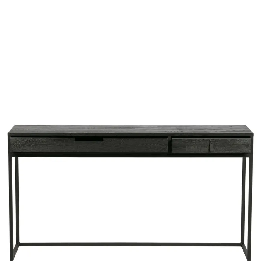 WOOOD Bureau Silas Zwart - 140x75x44 cm