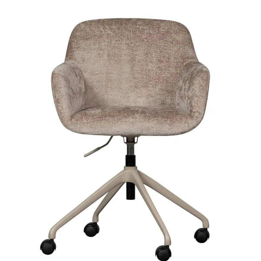 WOOOD Bureaustoel Morros Taupe