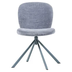 WOOOD Draaibare Eetkamerstoel Femke Blauw