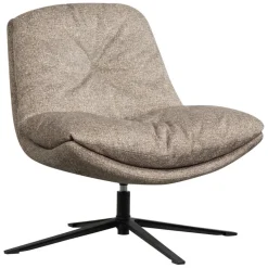 WOOOD Draaifauteuil Arve Beige