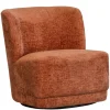 WOOOD Draaifauteuil Atty Bloesem