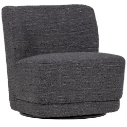 WOOOD Draaifauteuil Atty Grijs