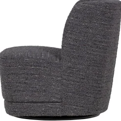 WOOOD Draaifauteuil Atty Grijs