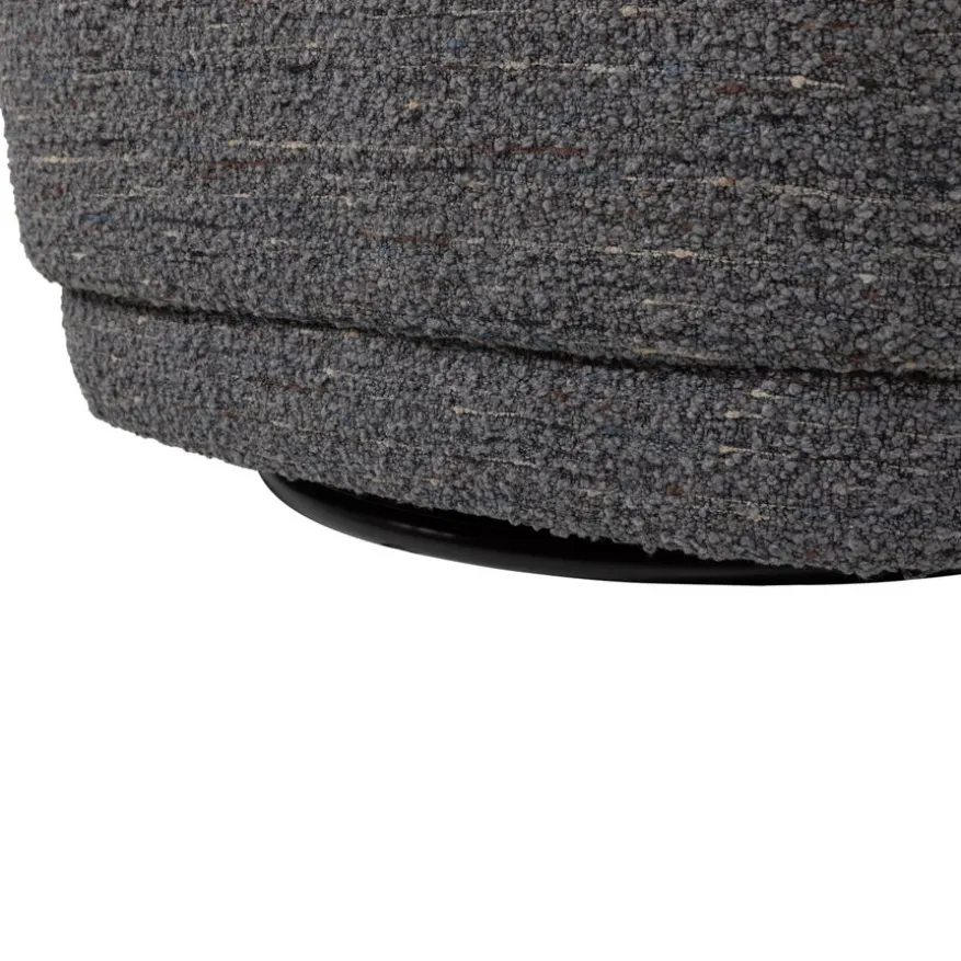 WOOOD Draaifauteuil Atty Grijs