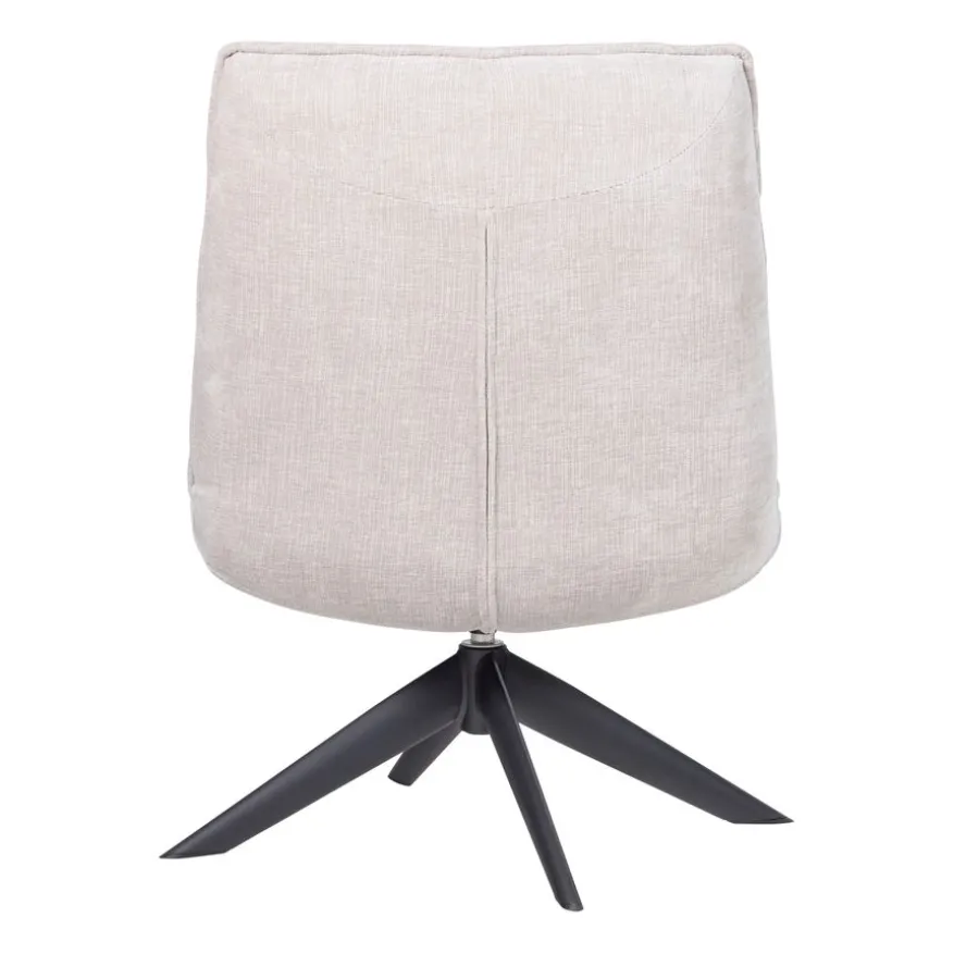 WOOOD Draaifauteuil Jouke Naturel