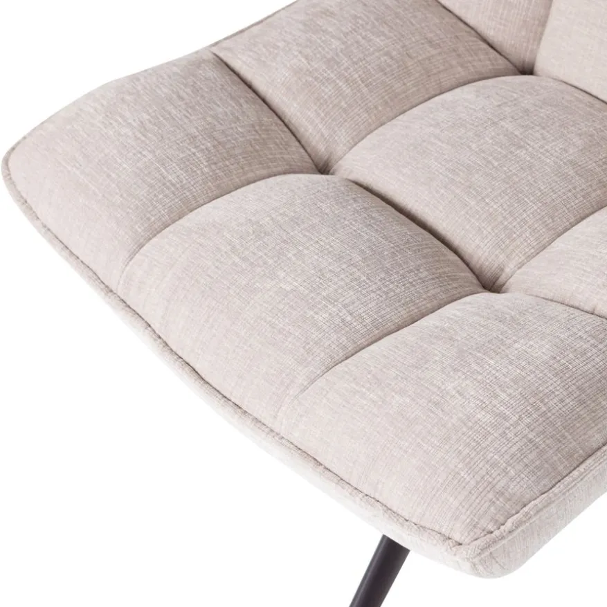 WOOOD Draaifauteuil Jouke Naturel