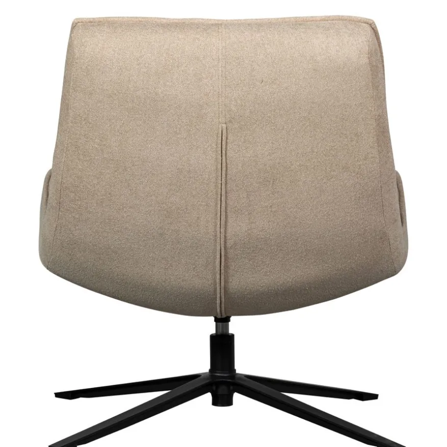 WOOOD Draaifauteuil Maudi Beige
