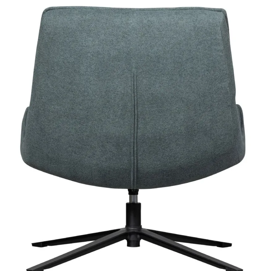 WOOOD Draaifauteuil Maudi Blauw