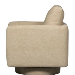 WOOOD Draaifauteuil Oscar Beige