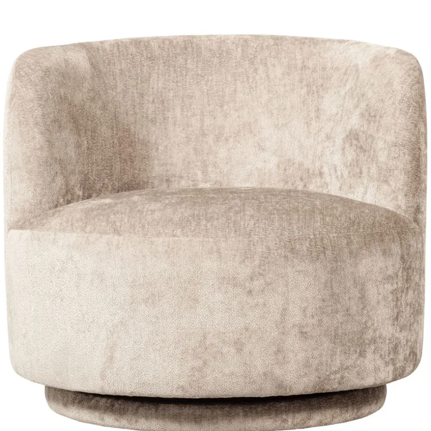 WOOOD Draaifauteuil Popular Beige