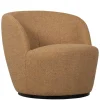 WOOOD Draaifauteuil Serra Curry