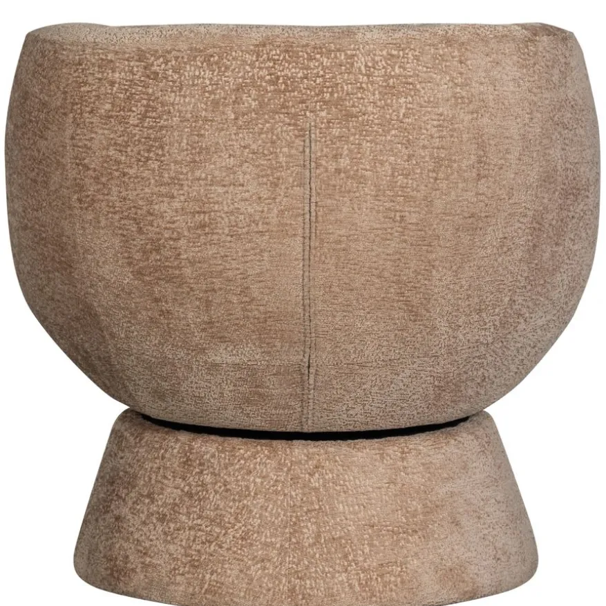 WOOOD Draaifauteuil Shuffle Lichtbruin