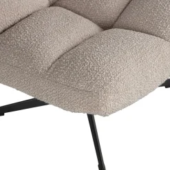 WOOOD Draaifauteuil Vinny Beige
