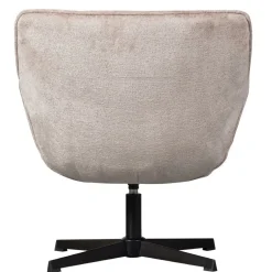 WOOOD Draaifauteuil Wibo Taupe