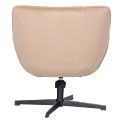 WOOOD Draaifauteuil Wibo Zand