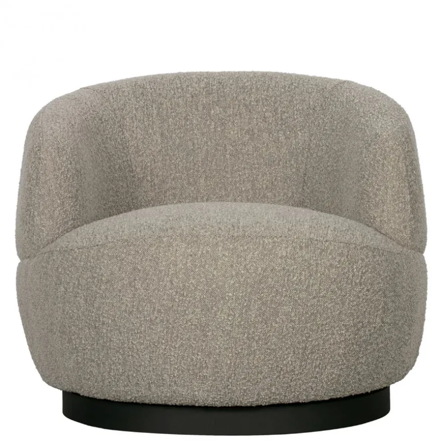 WOOOD Draaifauteuil Woolly Naturel