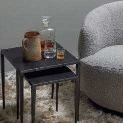 WOOOD Draaifauteuil Woolly Naturel