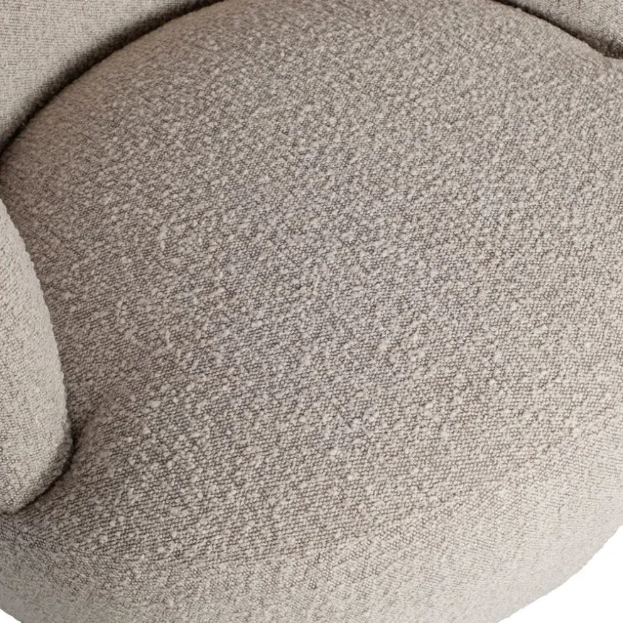 WOOOD Draaifauteuil Woolly Naturel